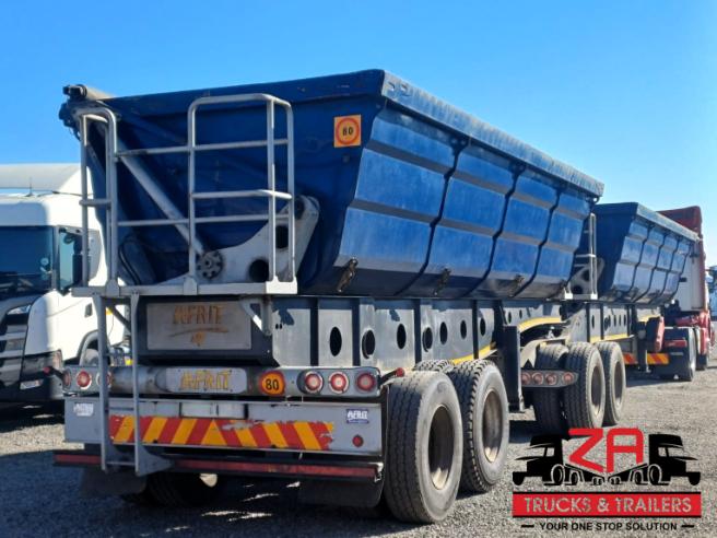 2021 AFRIT 40 CUBE SIDE TIPPER TRAILER [#53206]